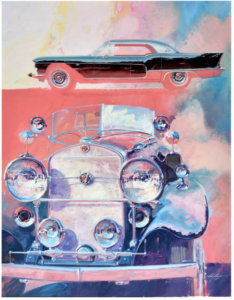2023-10-15 21_17_51-Cadillac V16 And Eldorado Original Gouache Painting – Two Cadillacs – By John Kr